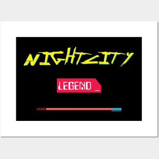 NightCity Legend 77 Posters and Art